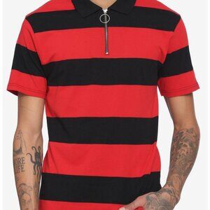 Red and Black Striped O Ring